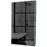 Specchio LED Verticale | Pulsante touch | Luce bianca neutra - Reyze Serie Motivated Modello 8